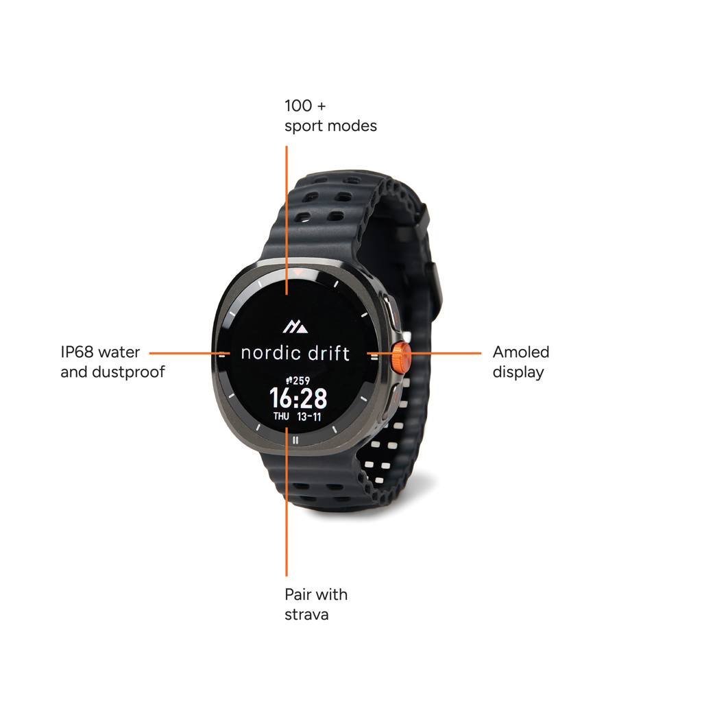 Nordic Drift Titan High performance Watch