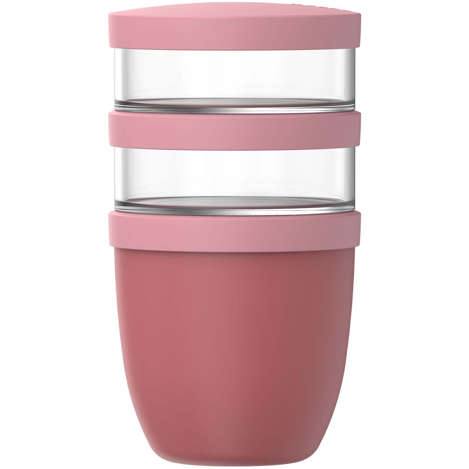 Fiambrera con aislamiento con 3 piezas de 500 ml + 2 × 200 ml Mepal Ellipse