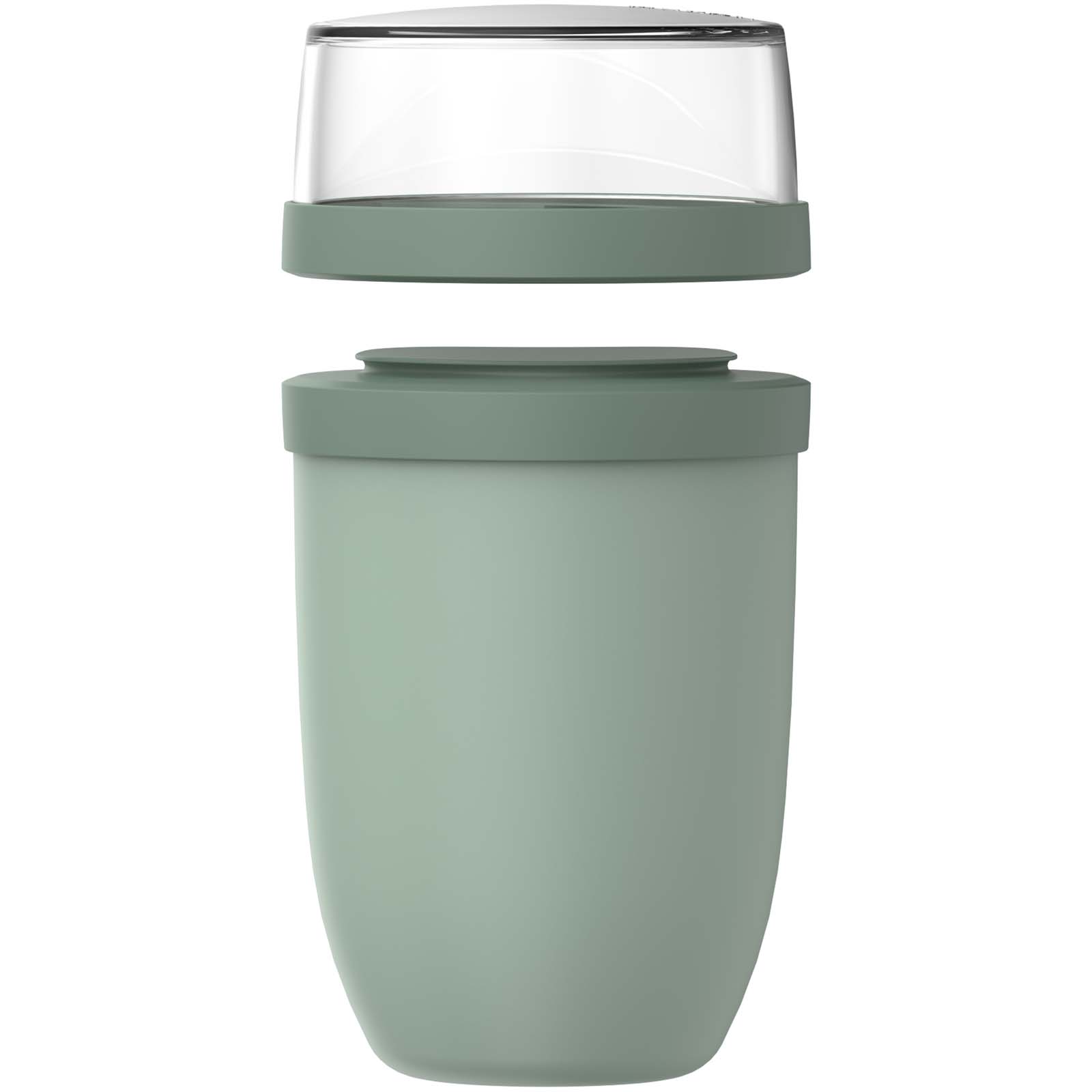 Fiambrera con aislamiento de 750+300 ml Mepal Ellipse