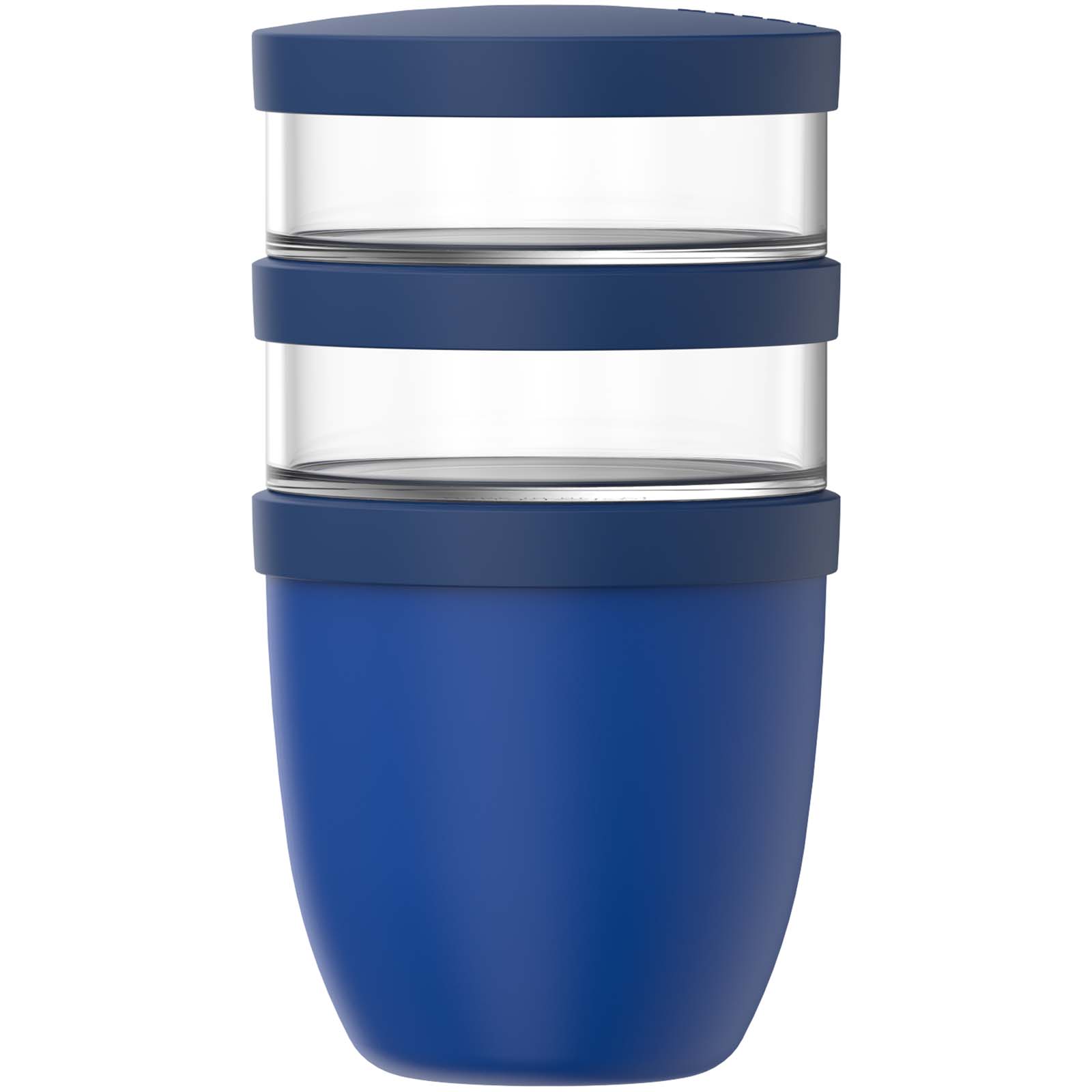 Fiambrera con aislamiento con 3 piezas de 500 ml + 2 × 200 ml Mepal Ellipse