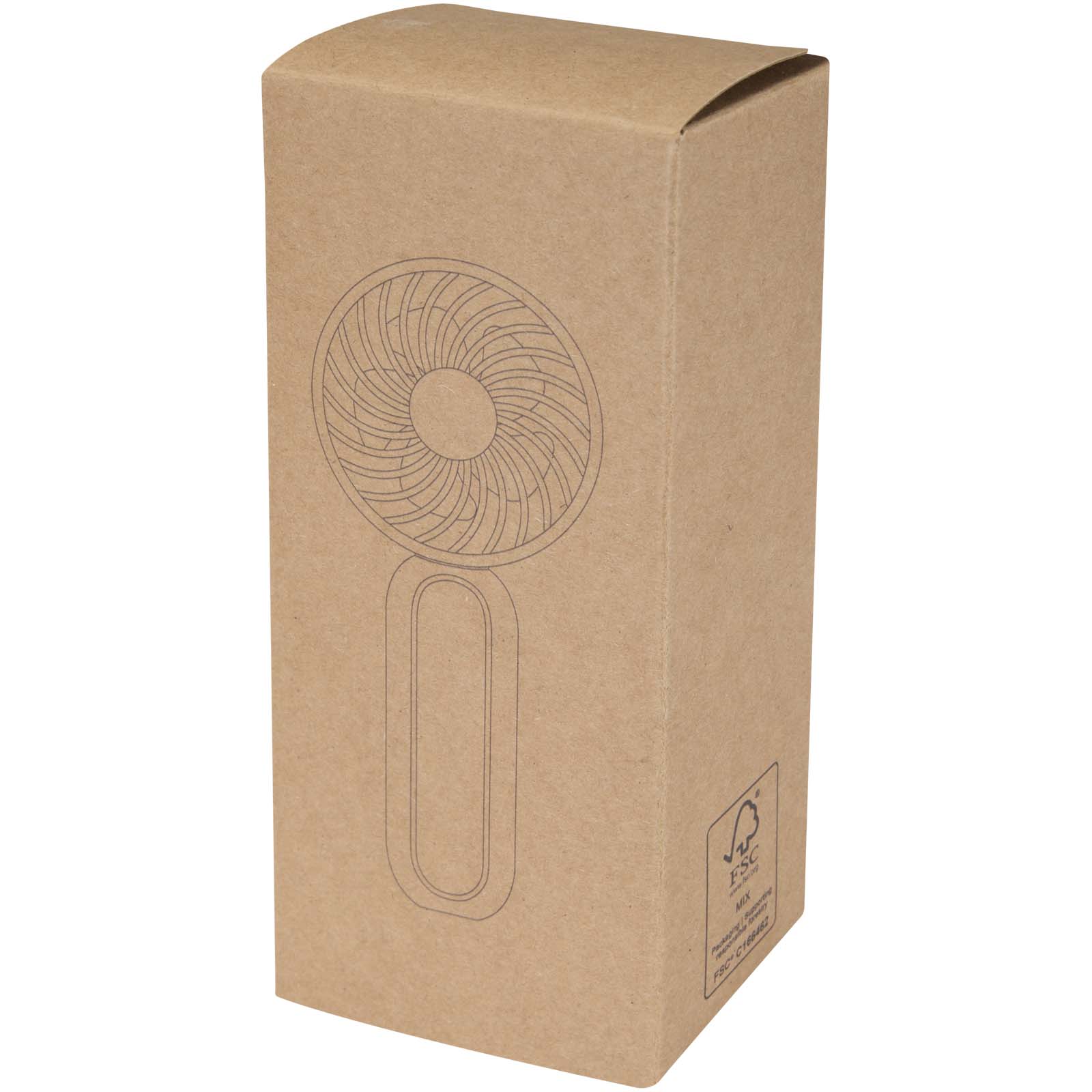 Ventilador portátil de plástico reciclado Aervia