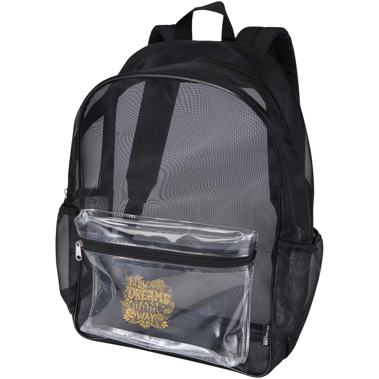 Mesh GRS recycled backpack 18L
