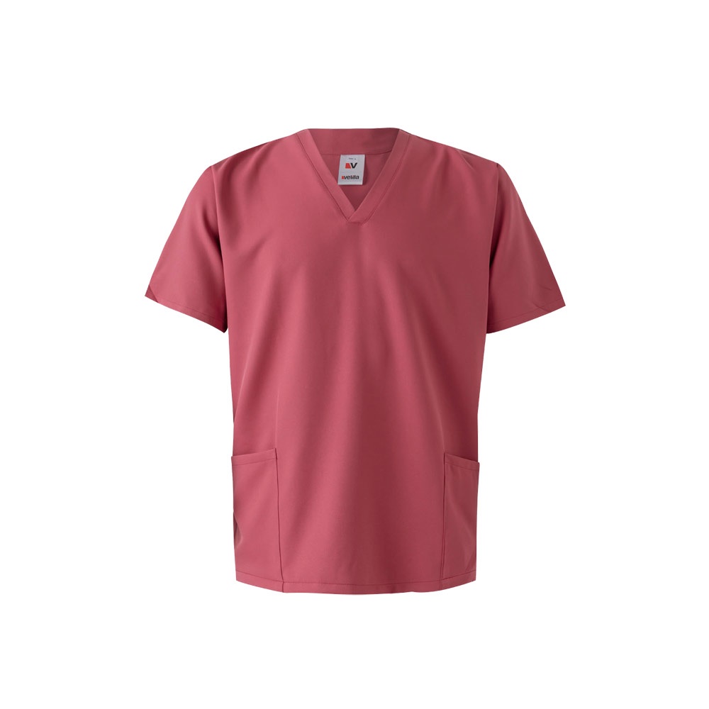 VL FLORA. Short-sleeved tunic (140 g/m²) made from 100% microfibre