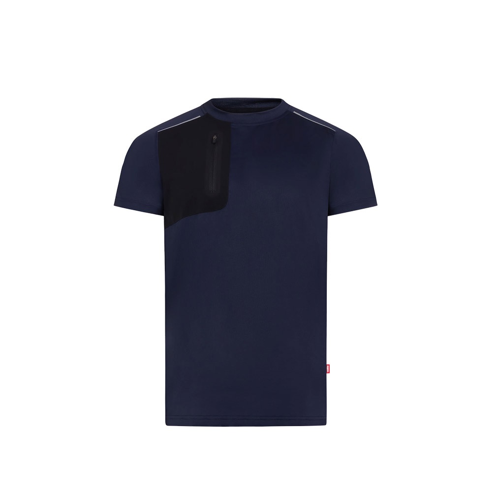 VL RHEA. Technical waffle T-shirt (110 g/m²), made from 100% recycled polyester