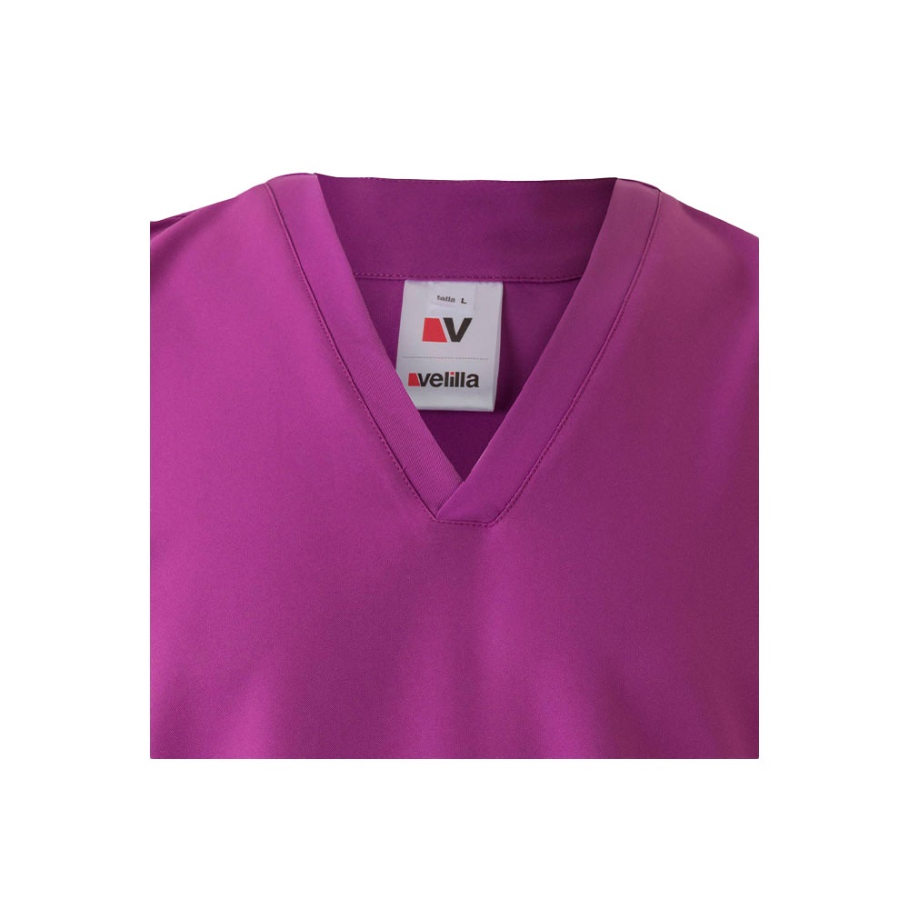 VL FLORA. Short-sleeved tunic (140 g/m²) made from 100% microfibre