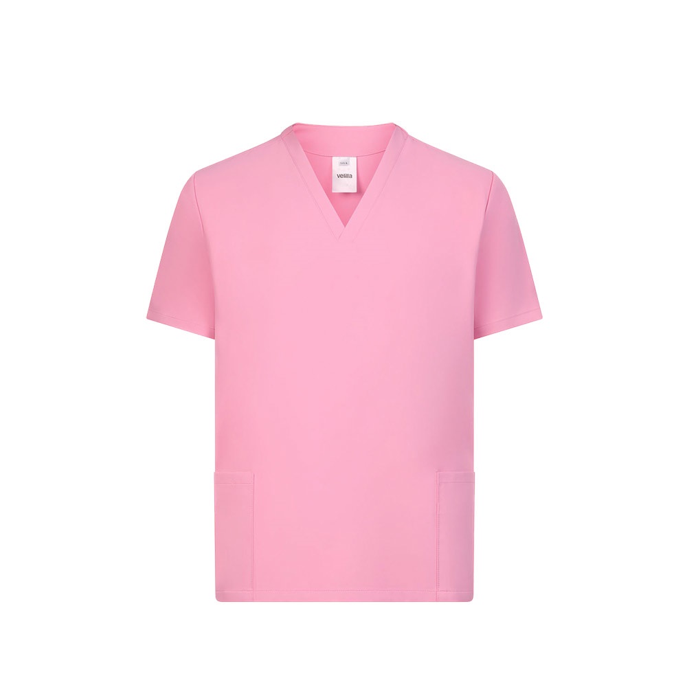 VL FLORA. Short-sleeved tunic (140 g/m²) made from 100% microfibre
