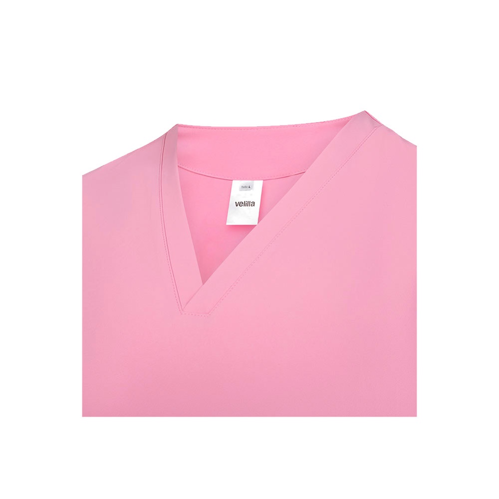 VL FLORA. Short-sleeved tunic (140 g/m²) made from 100% microfibre