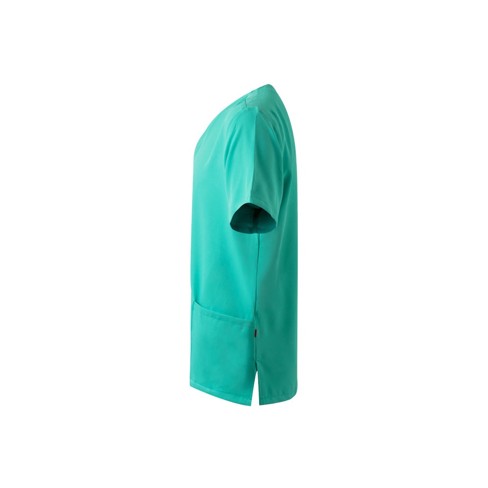 VL FLORA. Short-sleeved tunic (140 g/m²) made from 100% microfibre