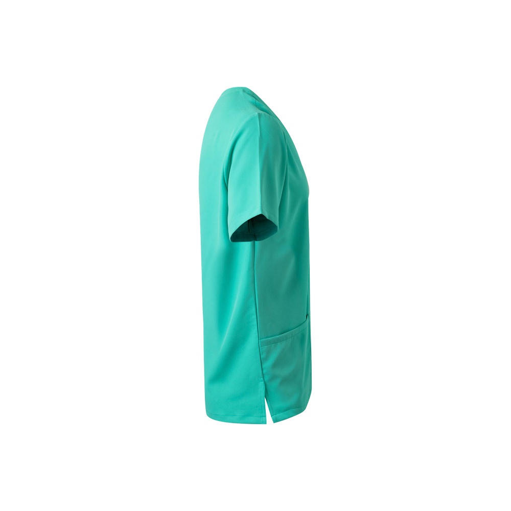 VL FLORA. Short-sleeved tunic (140 g/m²) made from 100% microfibre