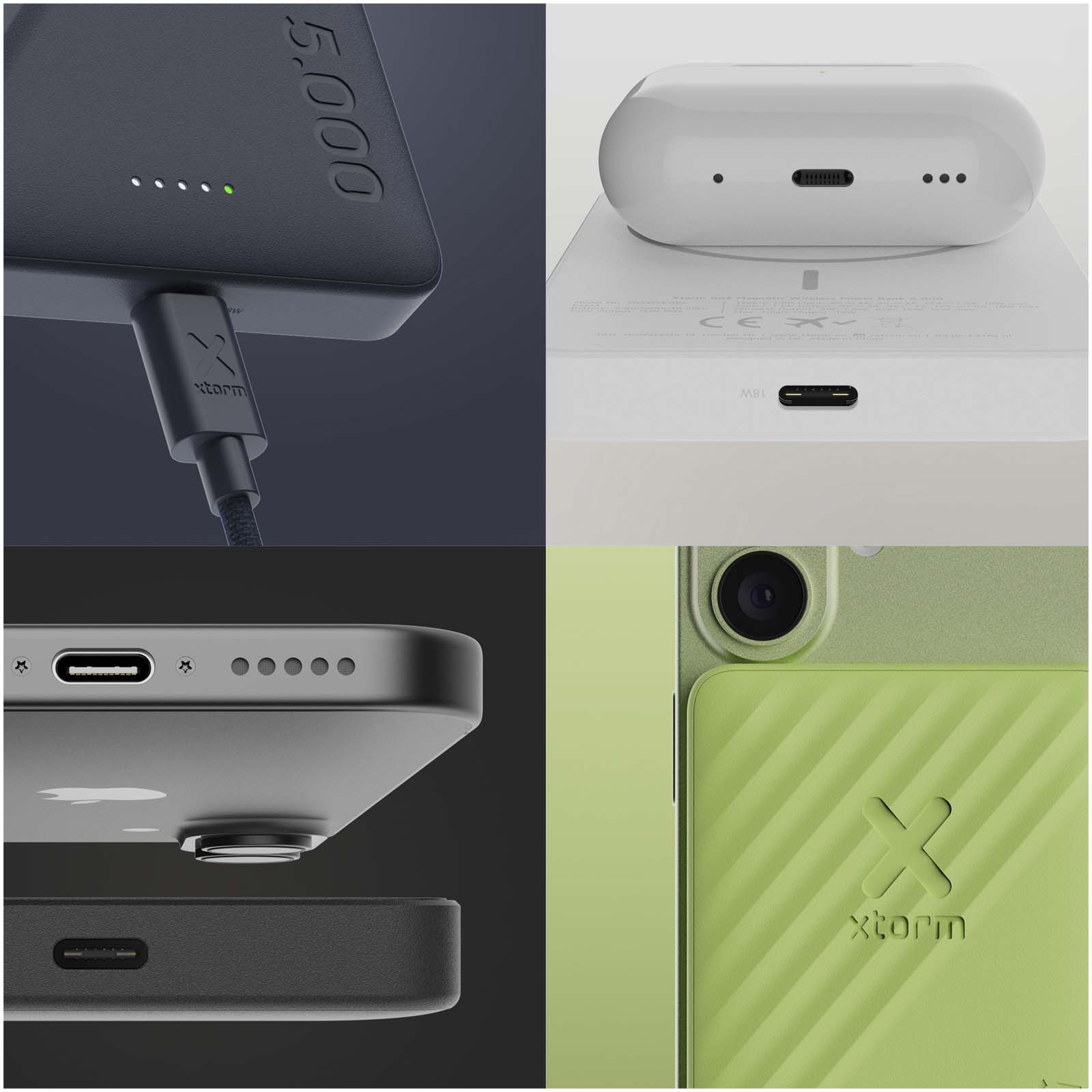 Xtorm Go2 15W 5000 mAh wireless power bank