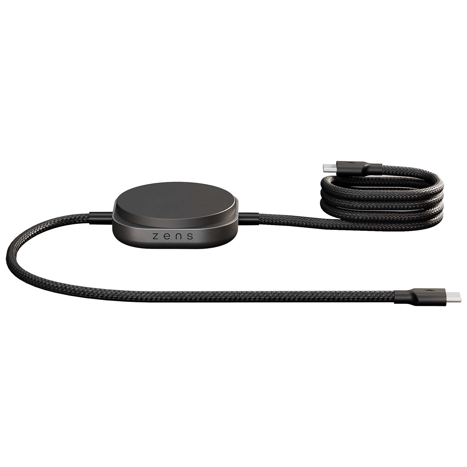 Cable de carga USB-C 2 en 1 de 240 W Zens Pro 2