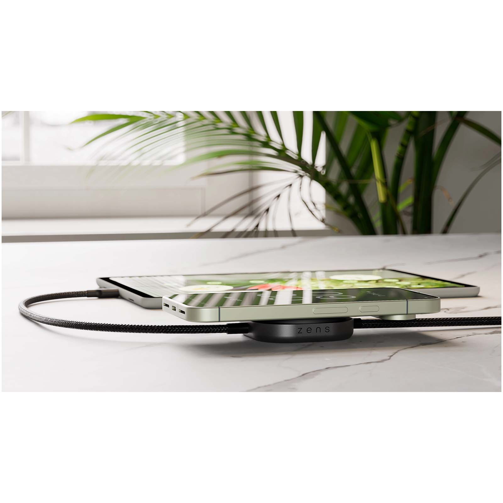 Cable de carga USB-C 2 en 1 de 240 W Zens Pro 2