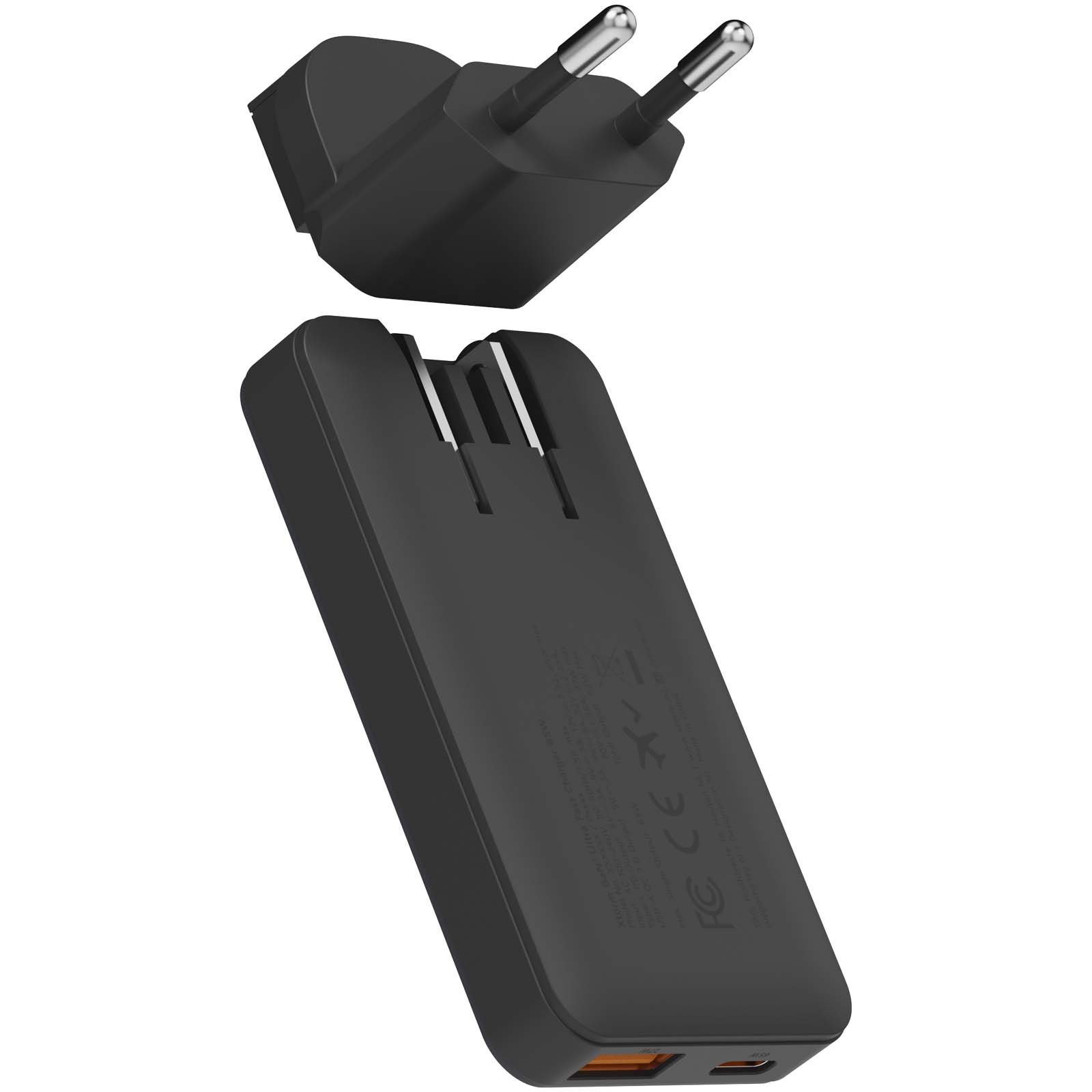Cargador de viaje de carga rápida de 65 W con cable y estuche Xtorm