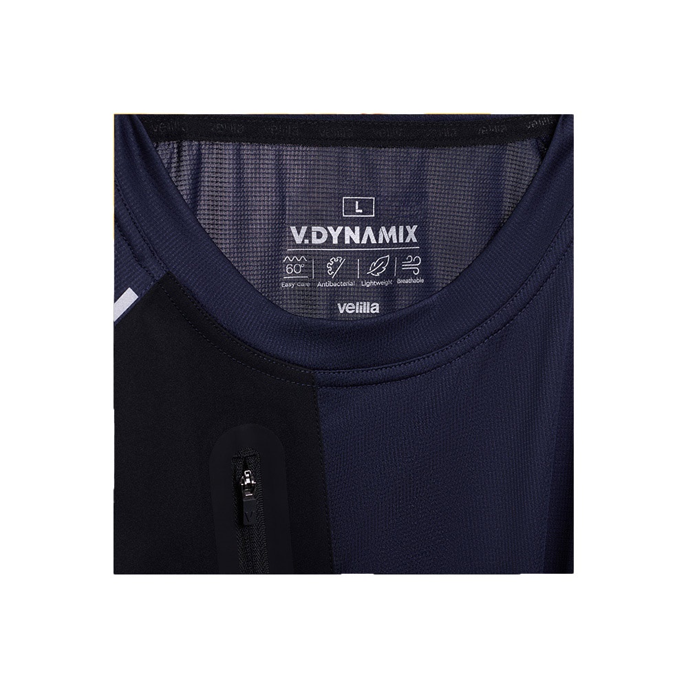VL RHEA. Technical waffle T-shirt (110 g/m²), made from 100% recycled polyester