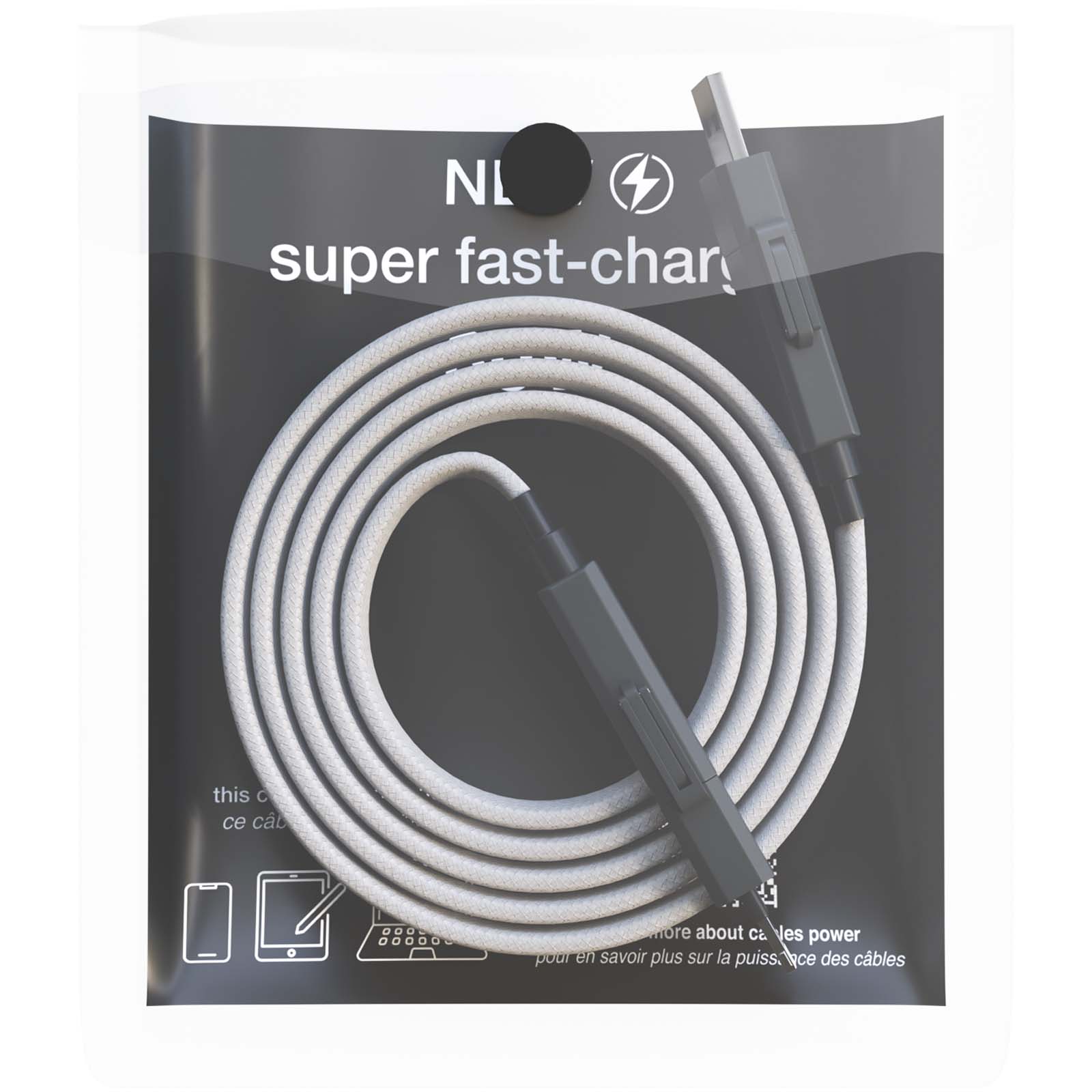 Cable de carga plano magnético de 60 W SCX.design C58