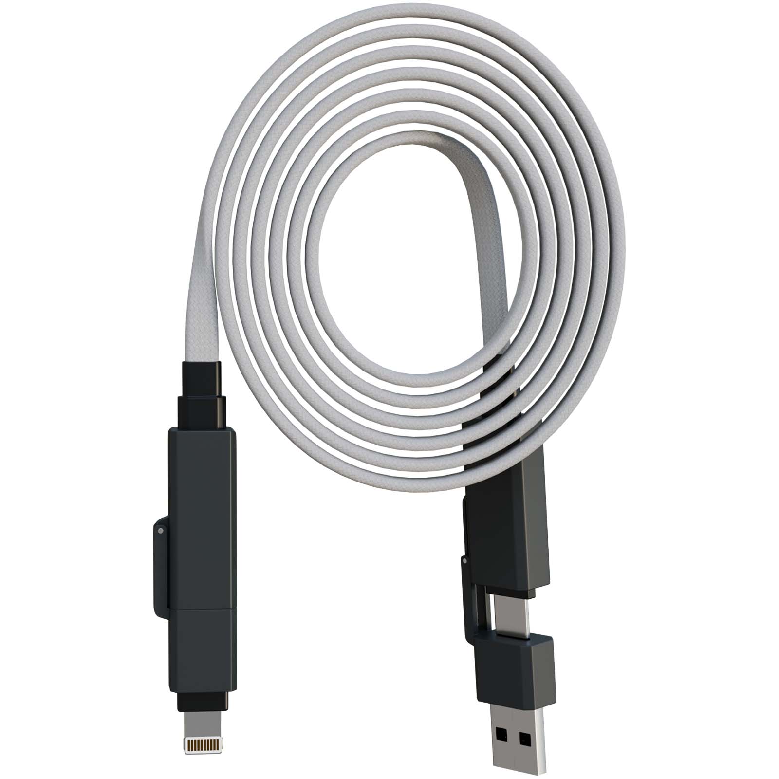 Cable de carga plano magnético de 60 W SCX.design C58