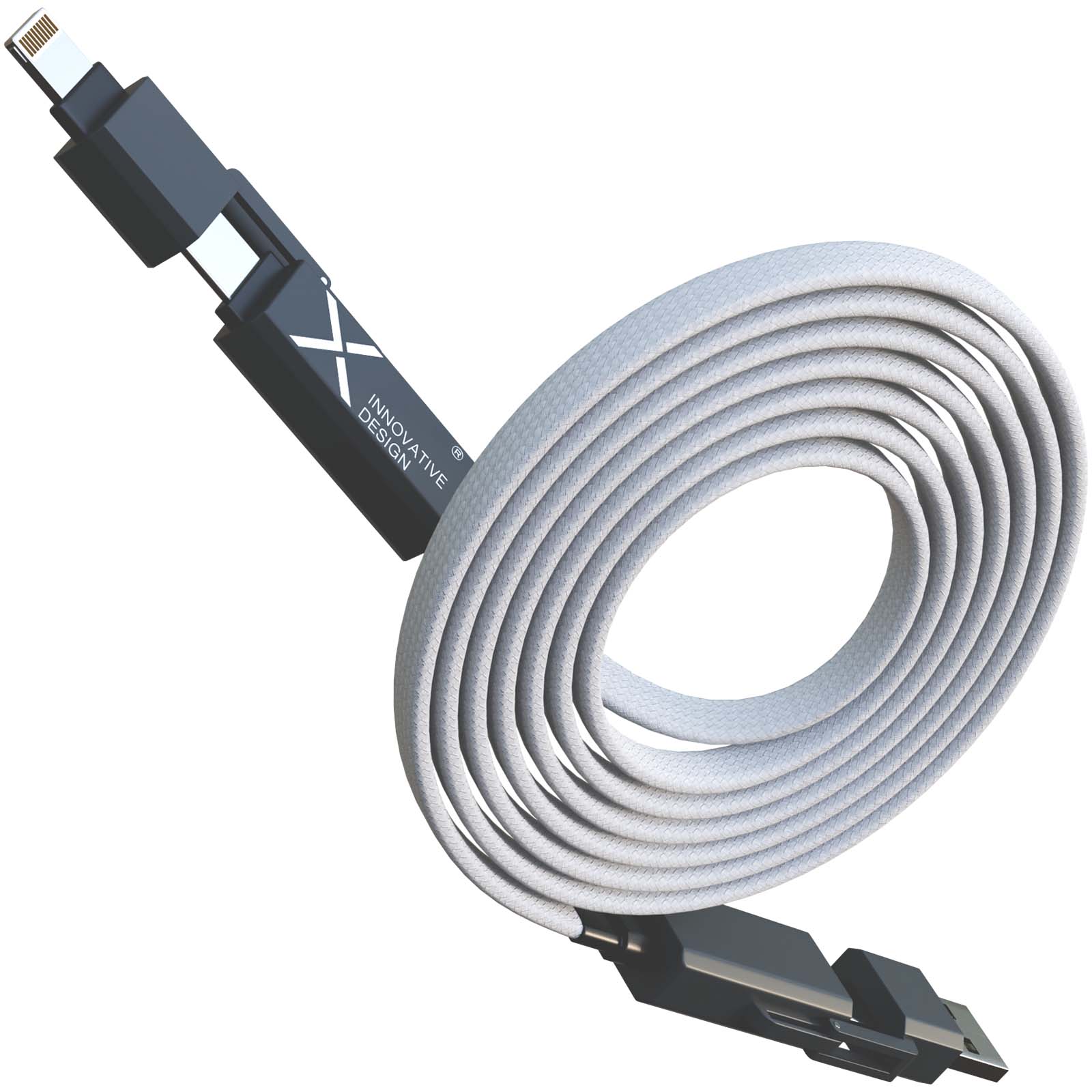 Cable de carga plano magnético de 60 W SCX.design C58