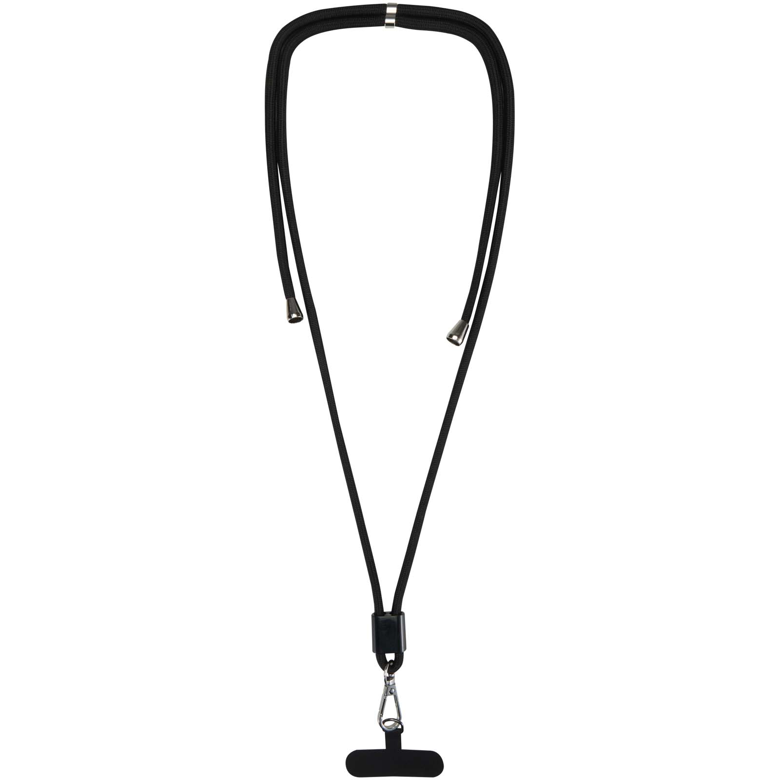 Lanyard ajustable reciclado para smartphone Vega