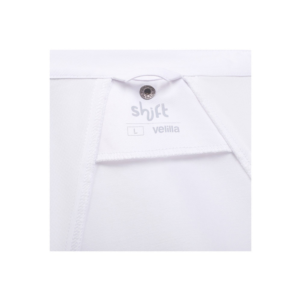 VL AGNI. Unisex kitchen jacket (190 g/m²) in cotton (35%) and recycled polyester (65%)