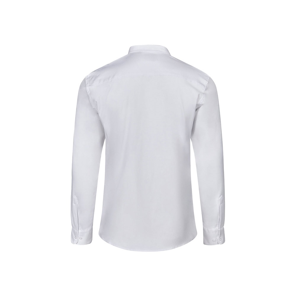 VL PRITHVI MAN. Men's Oxford shirt (180 g/m²) in cotton (50%), polyester (45%) and elastane (5%)