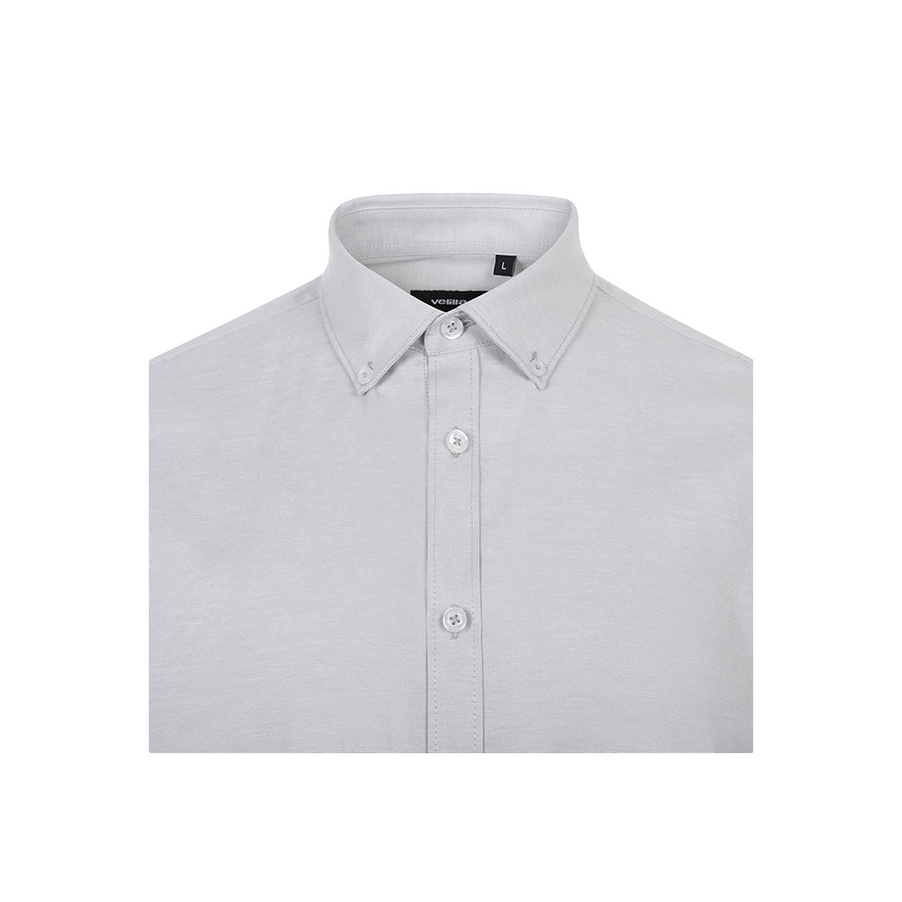 VL PRITHVI MAN. Men's Oxford shirt (180 g/m²) in cotton (50%), polyester (45%) and elastane (5%)