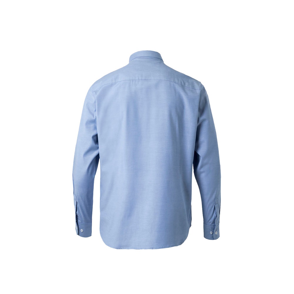 VL PRITHVI MAN. Men's Oxford shirt (180 g/m²) in cotton (50%), polyester (45%) and elastane (5%)