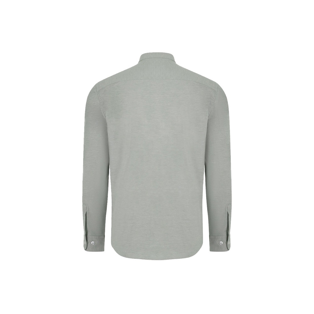 VL PRITHVI MAN. Men's Oxford shirt (180 g/m²) in cotton (50%), polyester (45%) and elastane (5%)