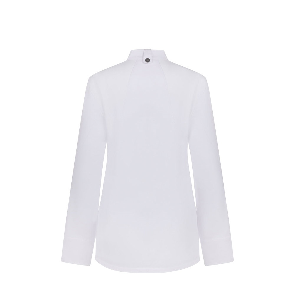 VL THOTH. Women's kitchen jacket (190 g/m²) made from cotton (35%) and recycled polyester (65%)