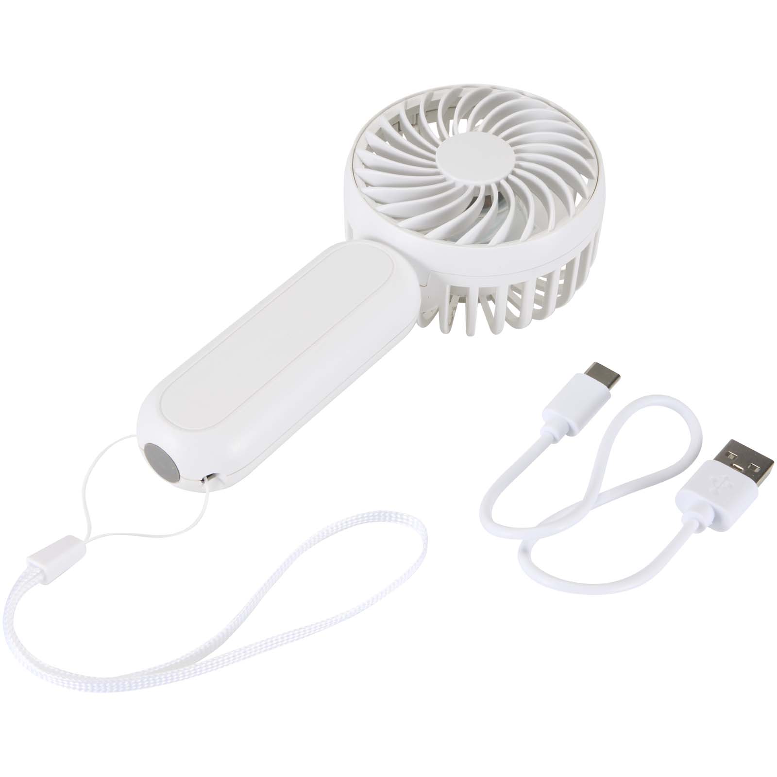 Ventilador portátil de plástico reciclado Aervia