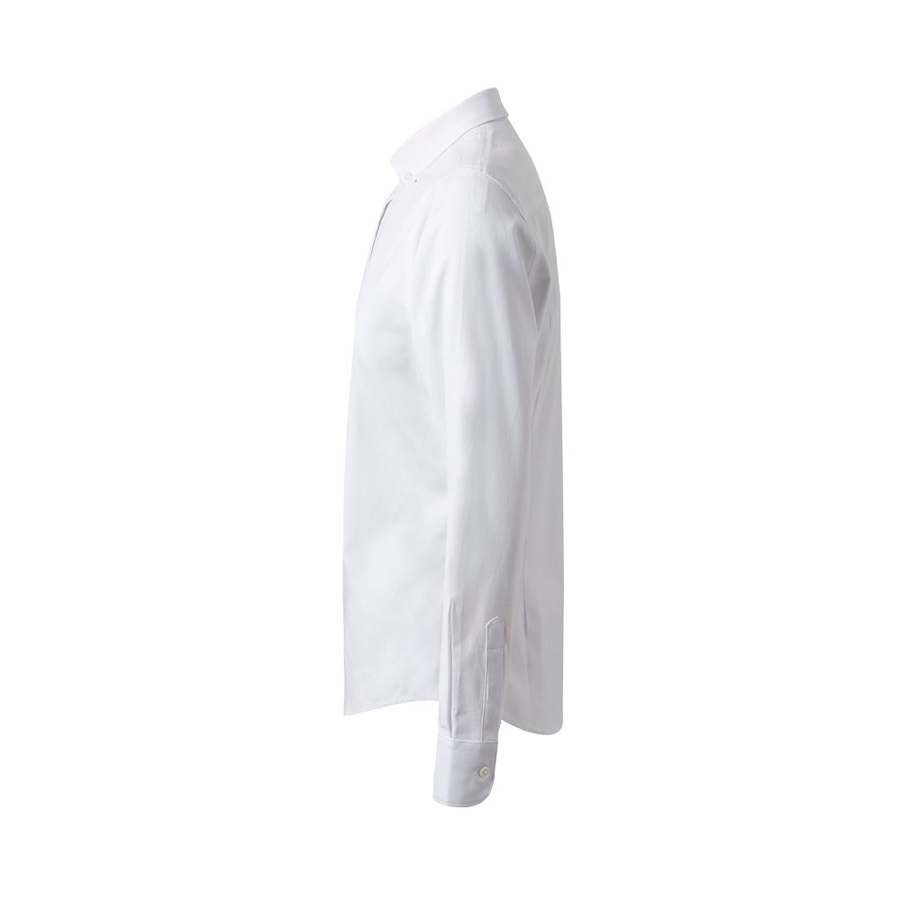 VL PRITHVI WOMEN. Camisa Oxford (180 g/m²) para mujer, fabricada en algodón (50 %), poliéster (45 %) y elastano (5 %)