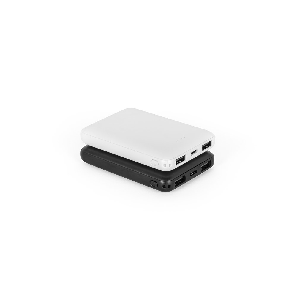 LEAKEY 5. Batería externa de 5'000 mAh en ABS reciclado (100% rABS)