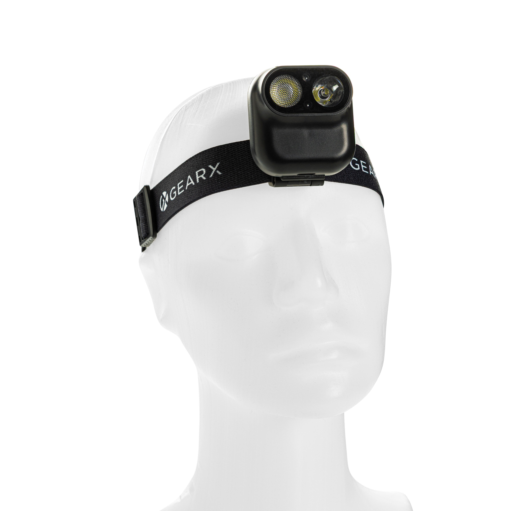 Linterna frontal Gear X RCS rPlastic con sensor movimiento