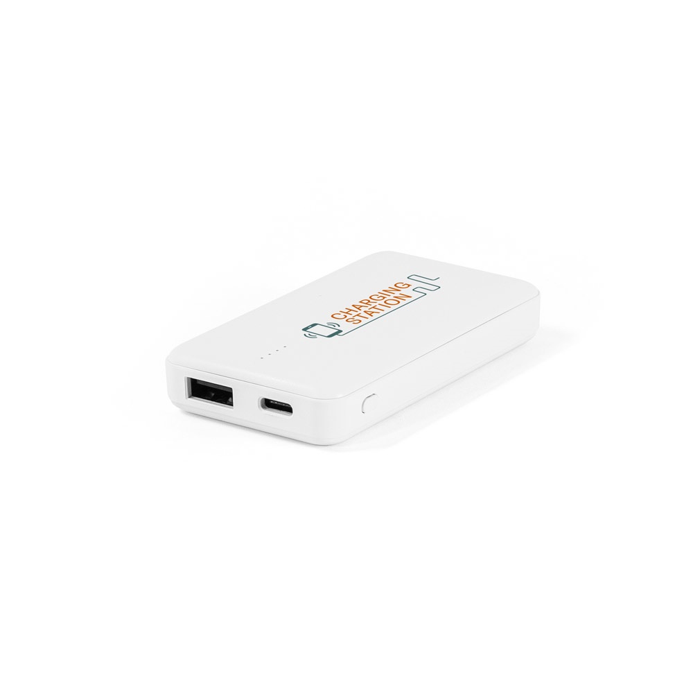 SHERYL. Power bank 4.000 mAh in recycled ABS (100% rABS)