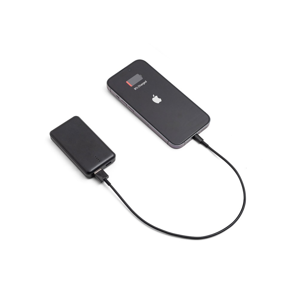 SHERYL. Power bank 4.000 mAh in recycled ABS (100% rABS)