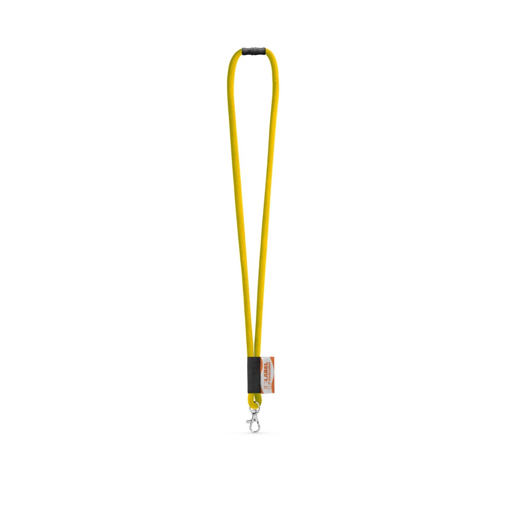 WISBECH. SET Lanyard TUBE Long (Ø 7 mm) with Hook Trigger Snap 9 mm and safety lock Ø 7 mm
