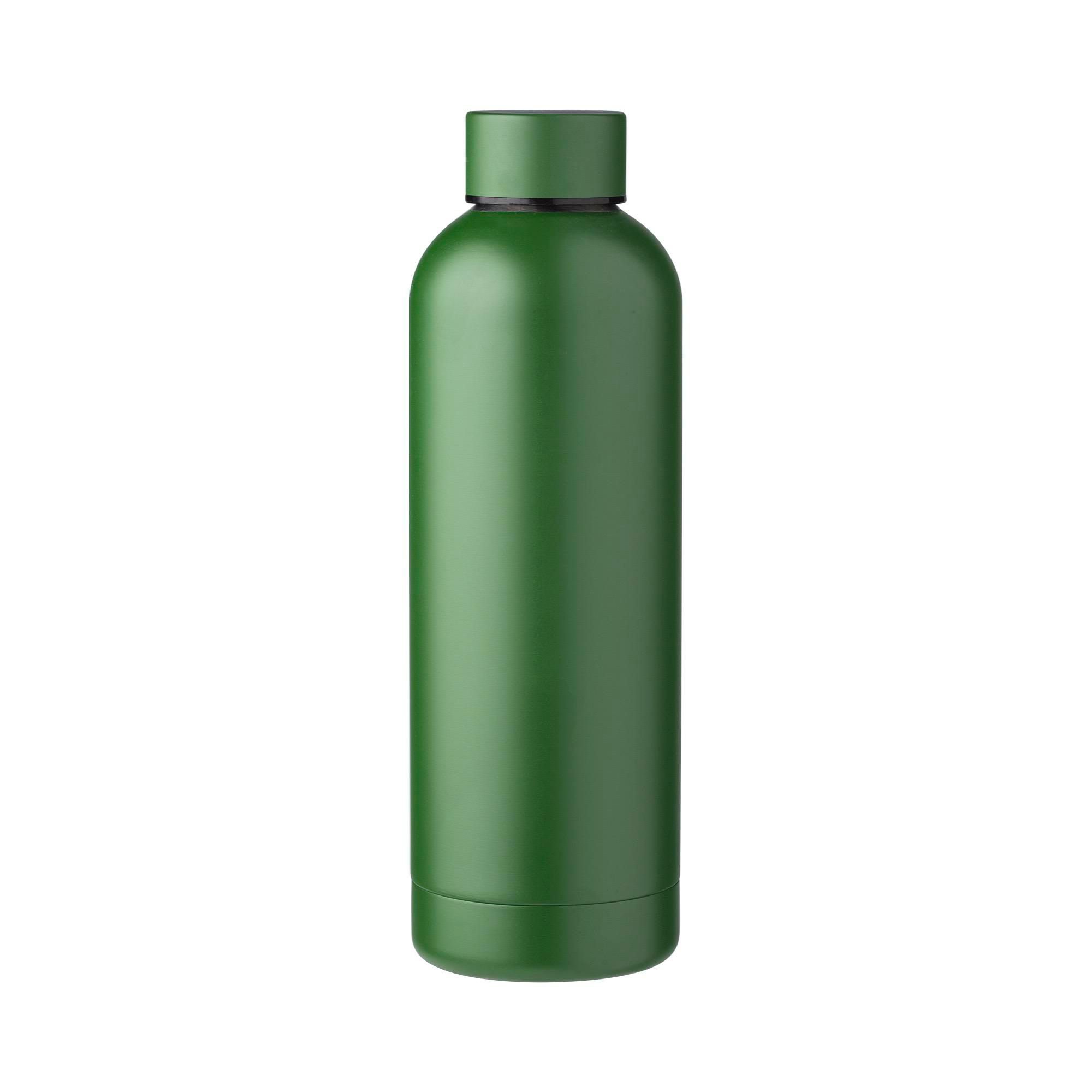 Botella de acero inox. reciclado Isaiah 500 ml