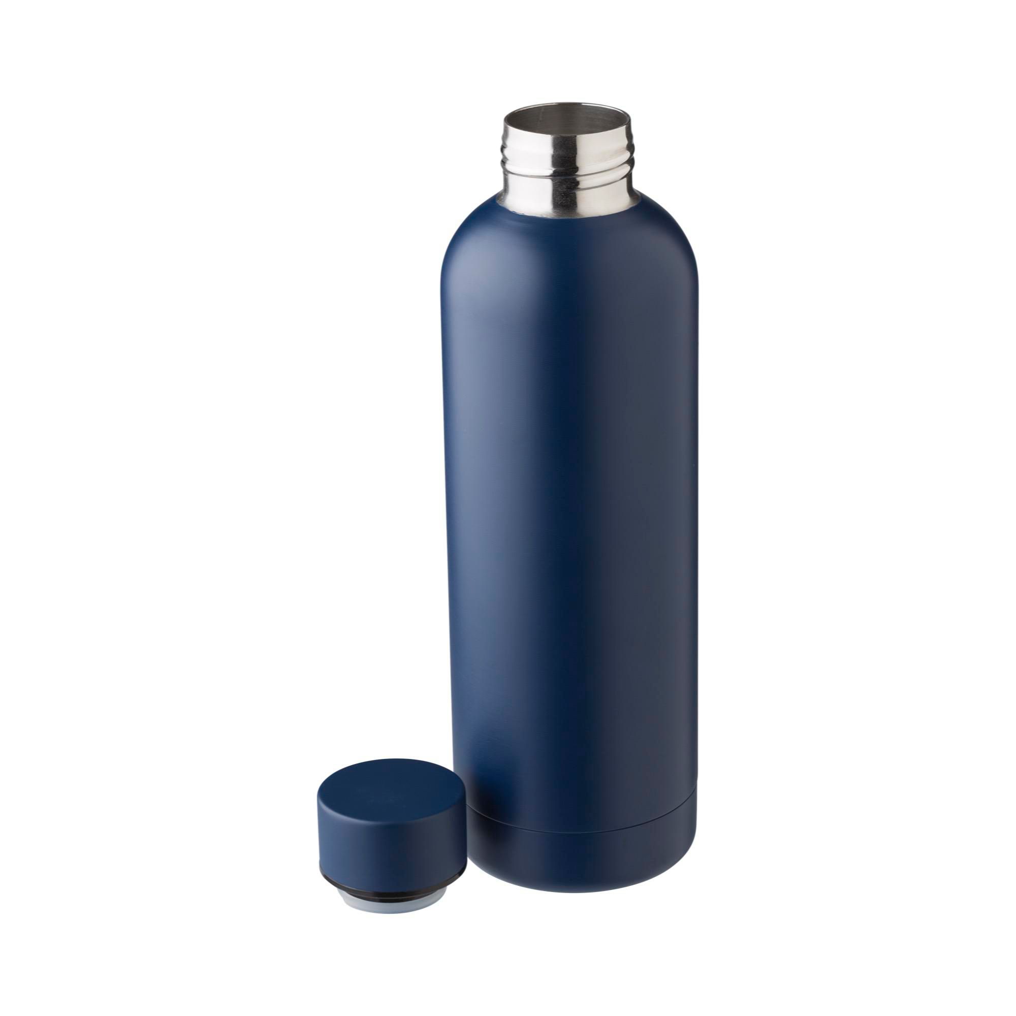 Botella de acero inox. reciclado Isaiah 500 ml