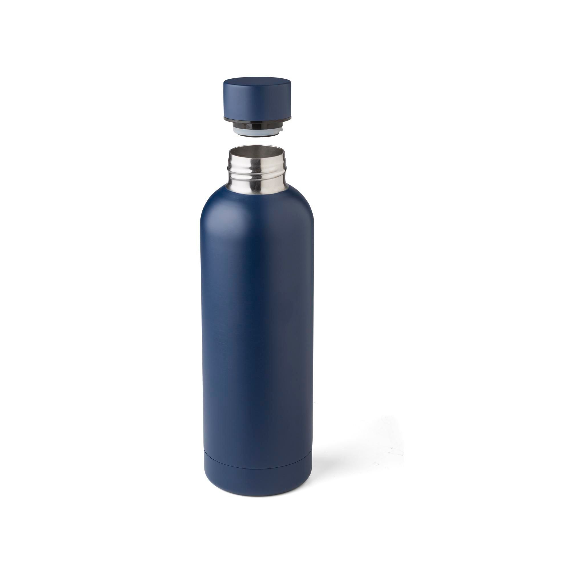 Botella de acero inox. reciclado Isaiah 500 ml