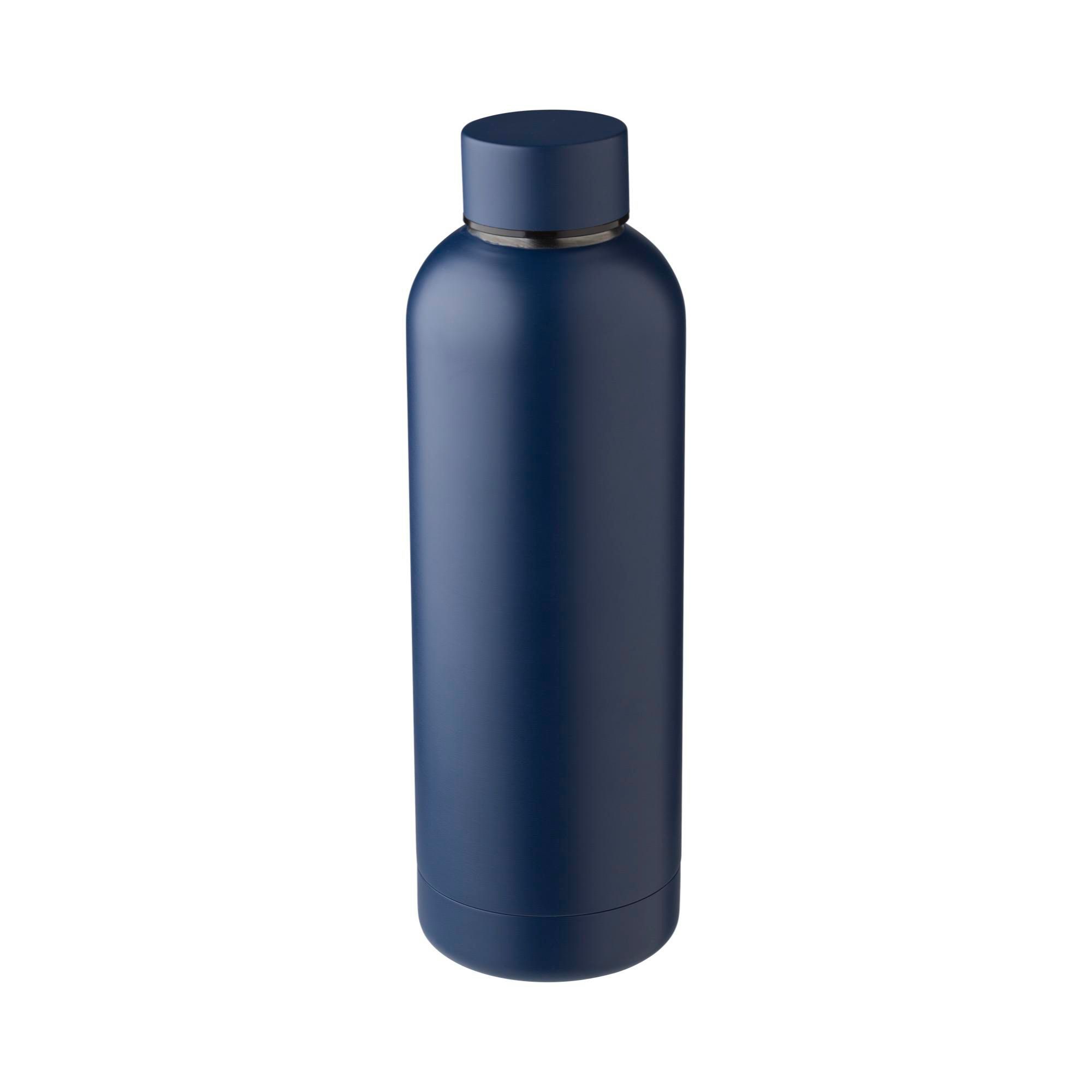 Botella de acero inox. reciclado Isaiah 500 ml