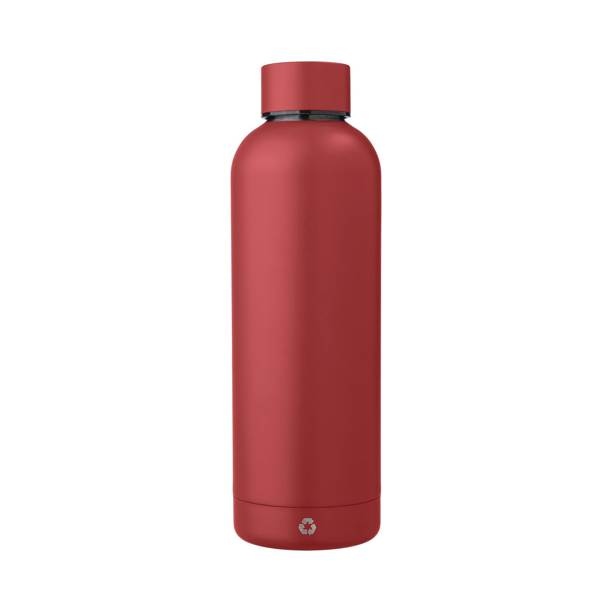 Botella de acero inox. reciclado Isaiah 500 ml
