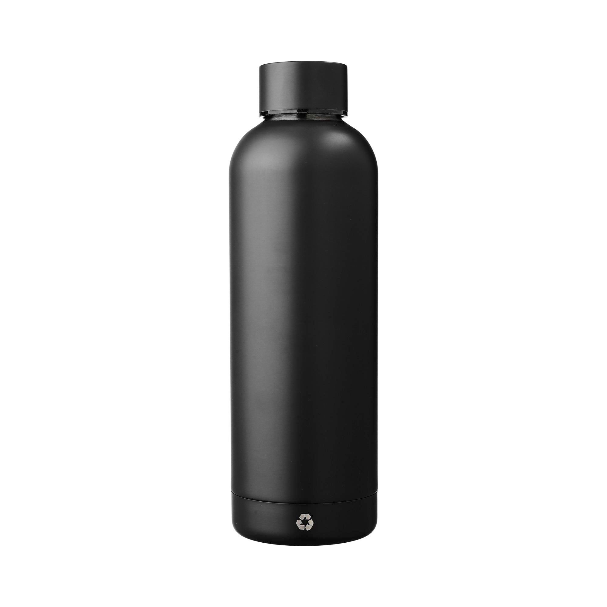 Botella de acero inox. reciclado Isaiah 500 ml
