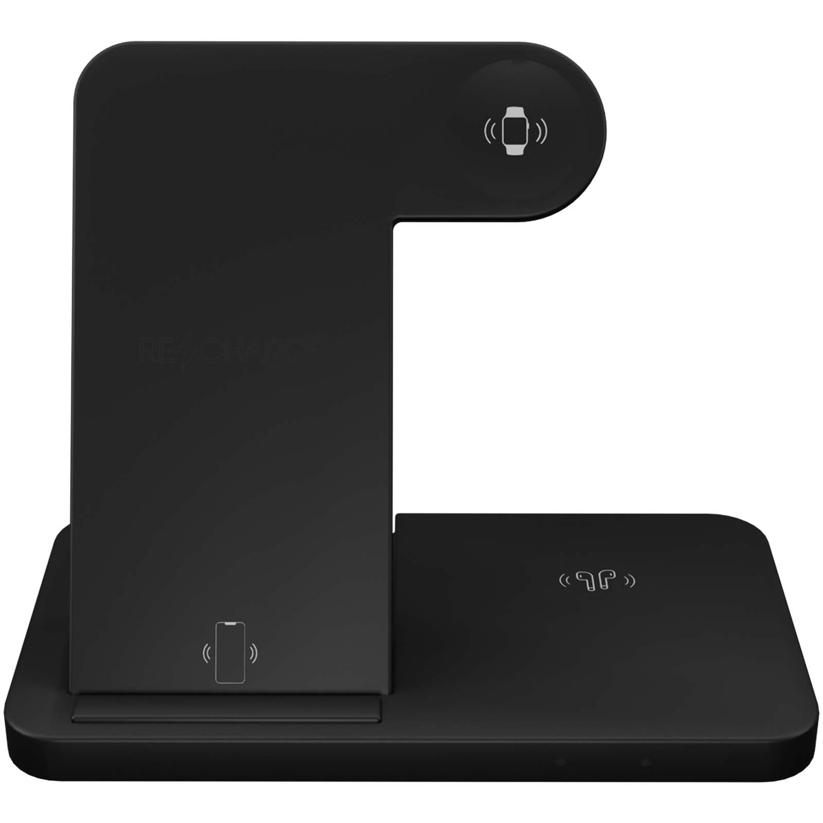 SCX.design W28 3-in-1 wireless charging base with phone stand