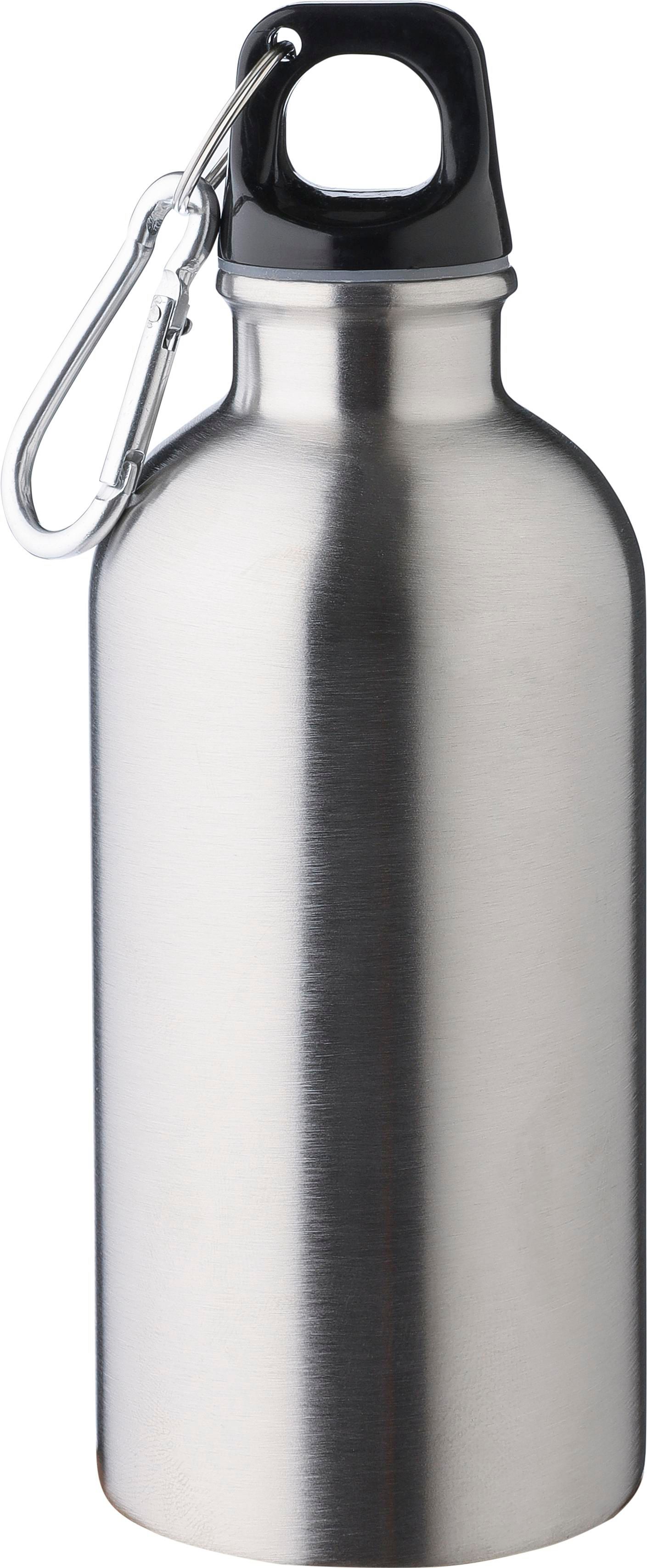 Recycled stainless steel single walled bottle (400 ml) Sable