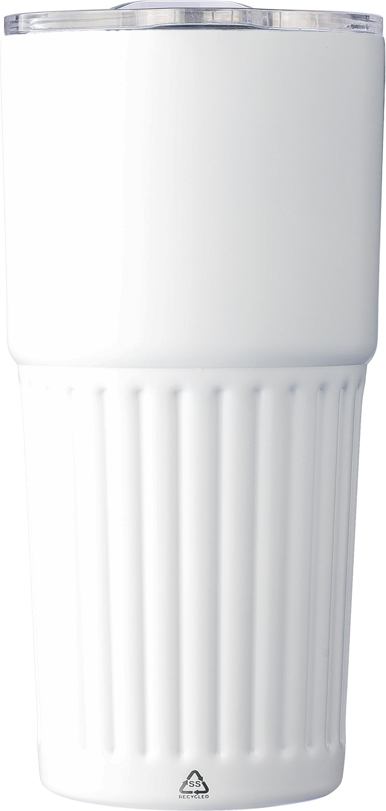 Vaso de acero inox. reciclado Kael 500 ml