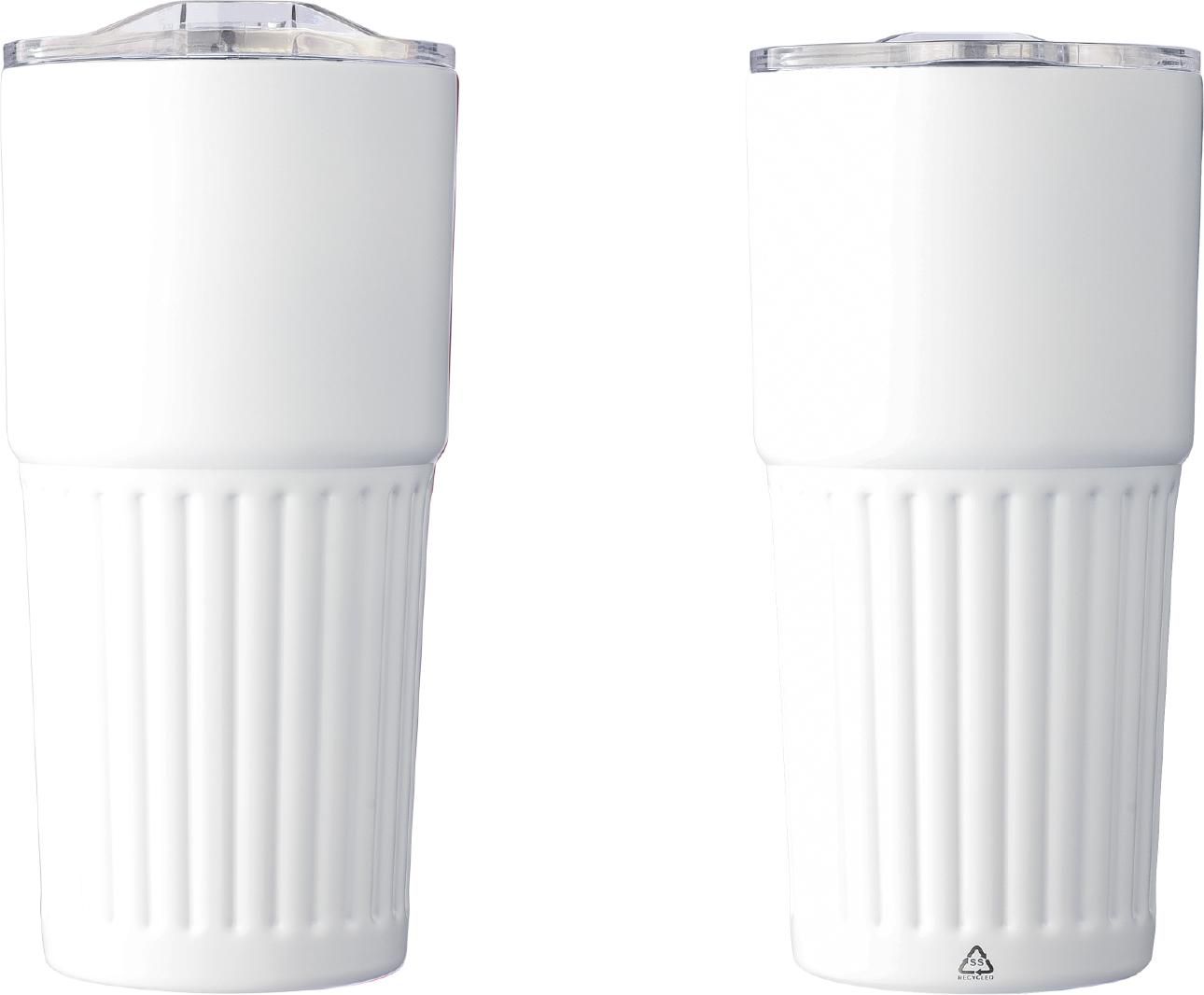 Vaso de acero inox. reciclado Kael 500 ml