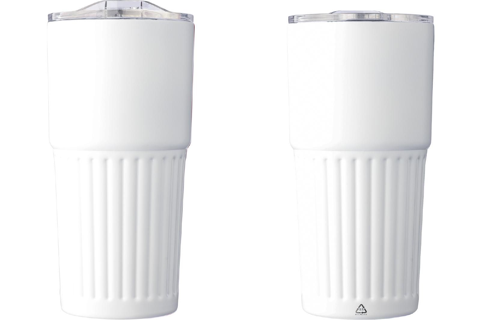 Vaso de acero inox. reciclado Kael 500 ml
