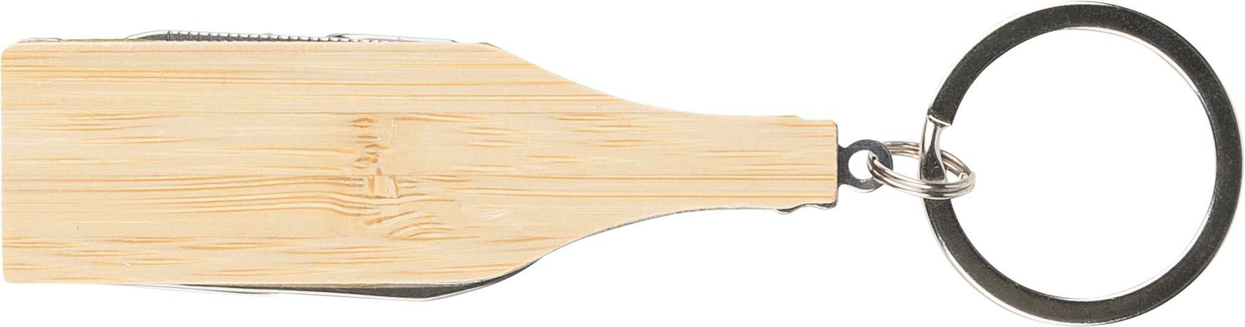 Bamboo multitool keychain Inaya