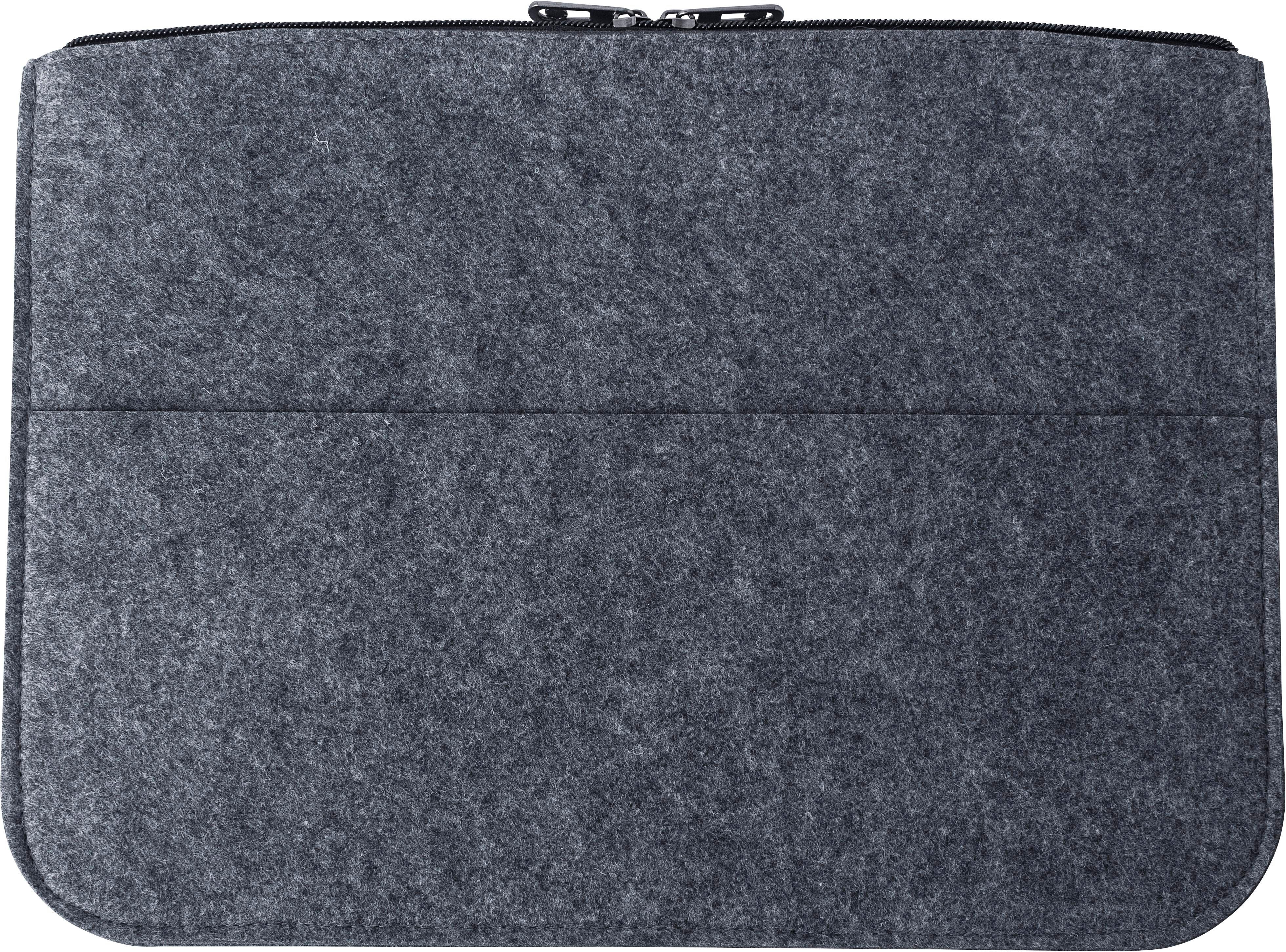 rPET felt laptop pouch Emilia