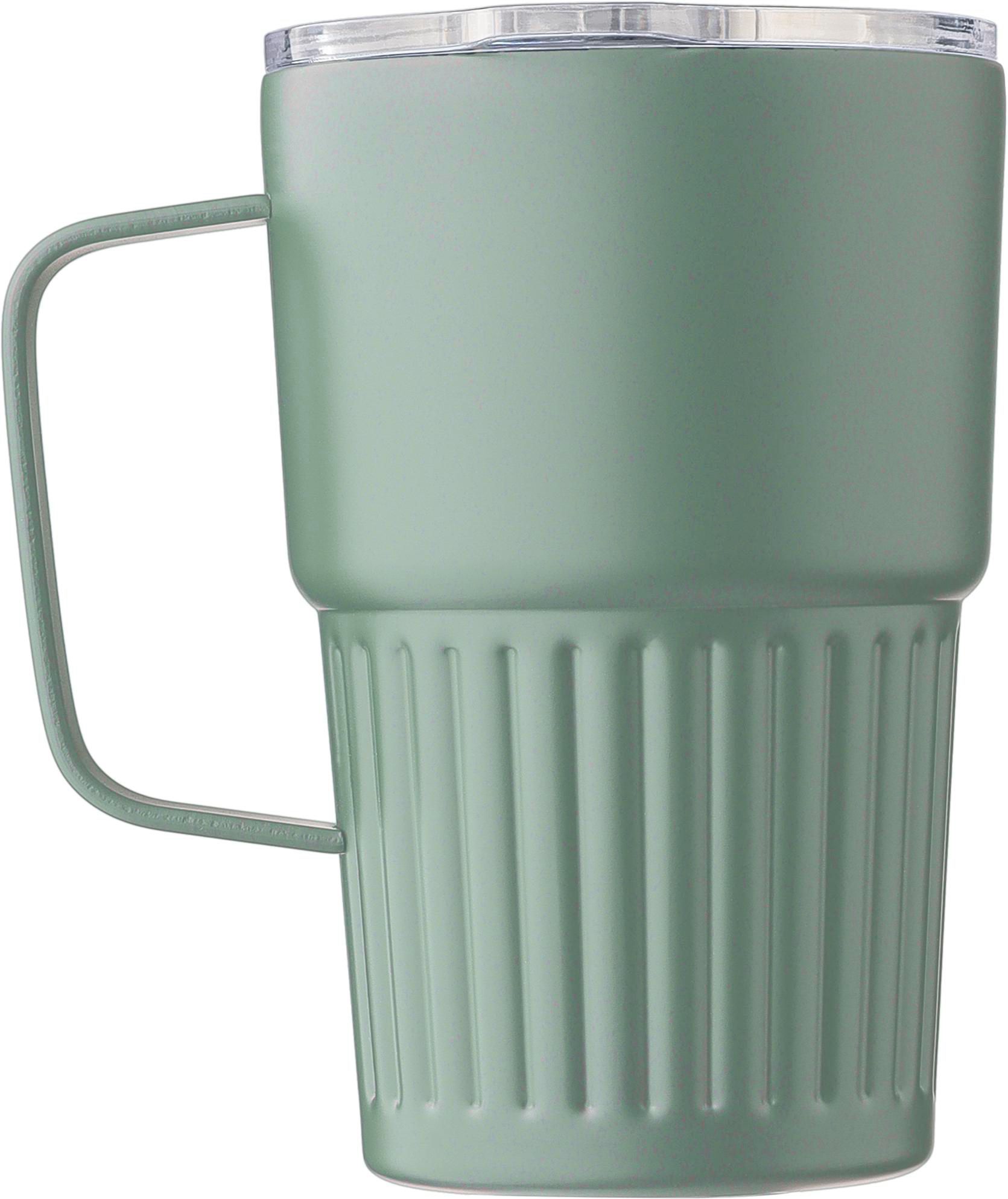 Taza de acero inox. reciclado Calo 450 ml