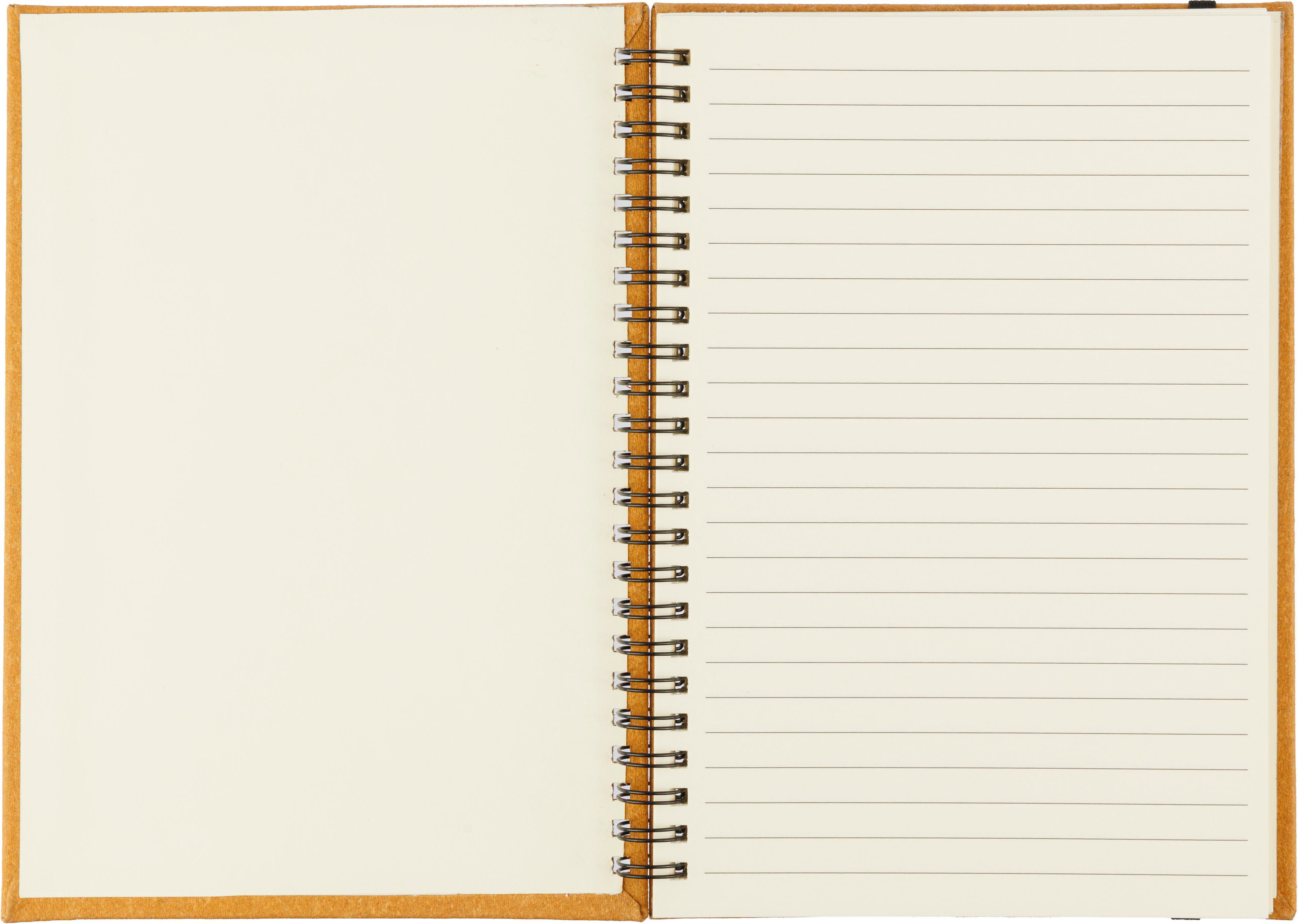 Notebook Egon | Recycled leather | A5 | Lined